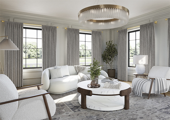 Hardwick, Silver - Made to Measure Curtains - Image 7